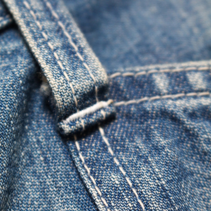 バウワウ BW241-UADT US ARMY M35 DENIM TROUSERS INDIGO AGEING ストレートタイプ デニムファティーグパンツ インディゴ メンズ