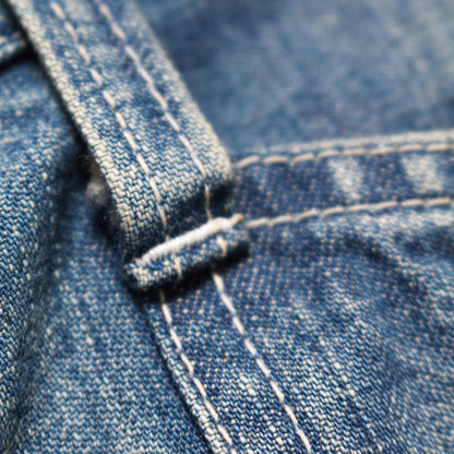 バウワウ BW241-UADT US ARMY M35 DENIM TROUSERS INDIGO AGEING ストレートタイプ デニムファティーグパンツ インディゴ メンズ
