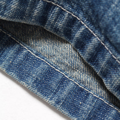 バウワウ BW241-UADT US ARMY M35 DENIM TROUSERS INDIGO AGEING ストレートタイプ デニムファティーグパンツ インディゴ メンズ