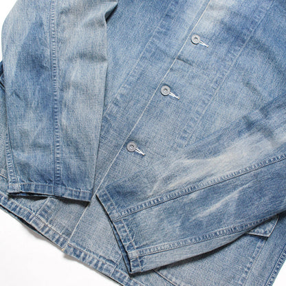 バウワウ BW241-UADJ US ARMY M40 DENIM JACKET INDIGO AGEING M40デニムジャケット インディゴ メンズ