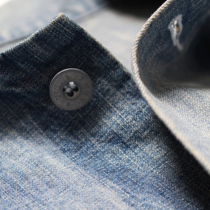 バウワウ BW241-UADJ US ARMY M40 DENIM JACKET INDIGO AGEING M40デニムジャケット インディゴ メンズ