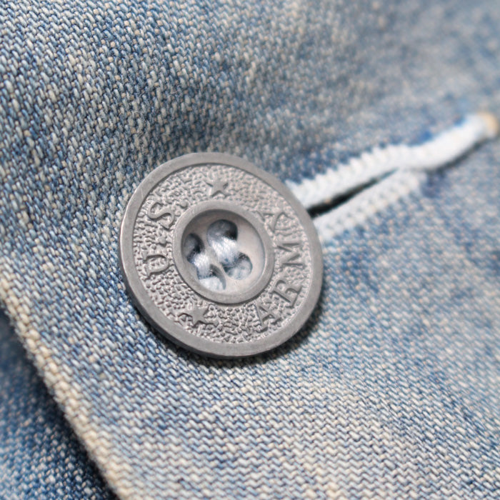 バウワウ BW241-UADJ US ARMY M40 DENIM JACKET INDIGO AGEING M40デニムジャケット インディゴ メンズ