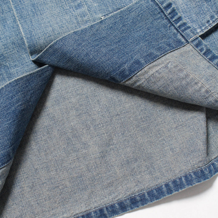 バウワウ BW241-UADJ US ARMY M40 DENIM JACKET INDIGO AGEING M40デニムジャケット インディゴ メンズ