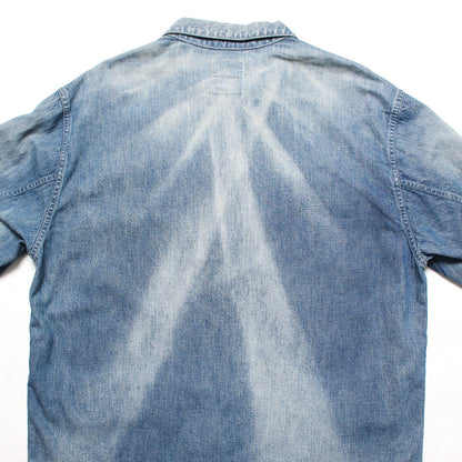 バウワウ BW241-UADJ US ARMY M40 DENIM JACKET INDIGO AGEING M40デニムジャケット インディゴ メンズ