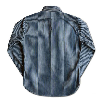 デラックスウエア HV-01 HICKORY NEL SHIRT ヒッコリー ネルシャツ メンズ 長袖 ワーク シャツ