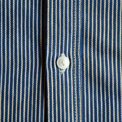 デラックスウエア HV-01 HICKORY NEL SHIRT ヒッコリー ネルシャツ メンズ 長袖 ワーク シャツ