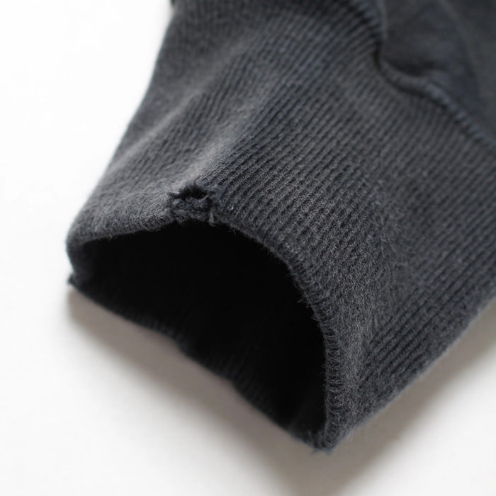 バウワウ BW241-GSH GALAXY SYRUP HOODIE BLACK AGEING ブラックフーディー パーカー ブラック メンズ