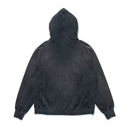 バウワウ BW241-GSH GALAXY SYRUP HOODIE BLACK AGEING ブラックフーディー パーカー ブラック メンズ