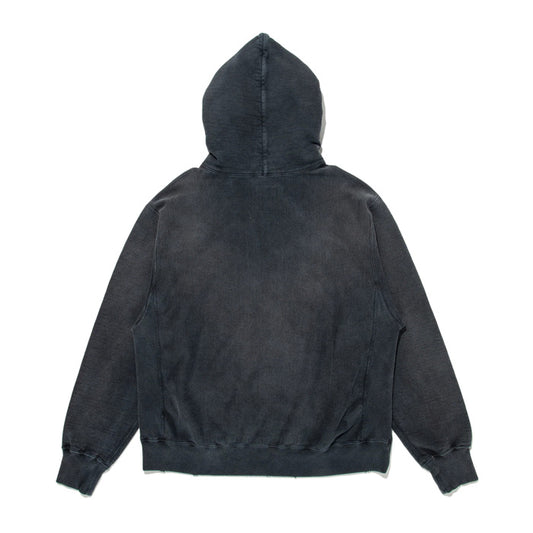 バウワウ BW241-GSH GALAXY SYRUP HOODIE BLACK AGEING ブラックフーディー パーカー ブラック メンズ