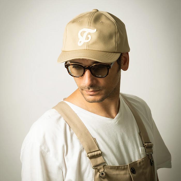 ミスターファットマン 5231002 F CHAIN STITCH BB CAP ベージュ メンズ キャップ 帽子