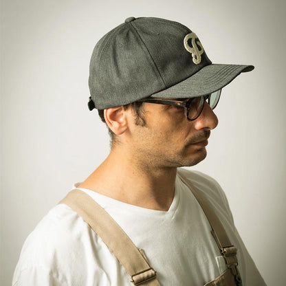 ミスターファットマン 5231002 F CHAIN STITCH BB CAP グレー メンズ キャップ 帽子