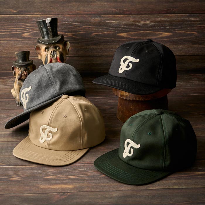 ミスターファットマン 5231002 F CHAIN STITCH BB CAP グレー メンズ キャップ 帽子