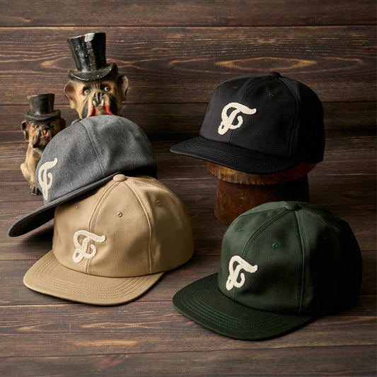 ミスターファットマン 5231002 F CHAIN STITCH BB CAP ブラック メンズ キャップ 帽子