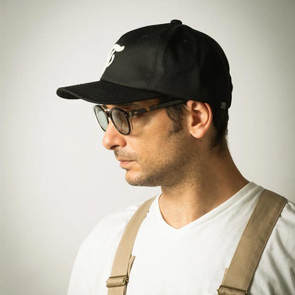 ミスターファットマン 5231002 F CHAIN STITCH BB CAP ブラック メンズ キャップ 帽子