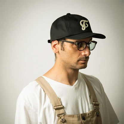 ミスターファットマン 5231002 F CHAIN STITCH BB CAP ブラック メンズ キャップ 帽子