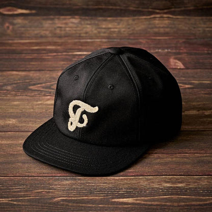 ミスターファットマン 5231002 F CHAIN STITCH BB CAP ブラック メンズ キャップ 帽子