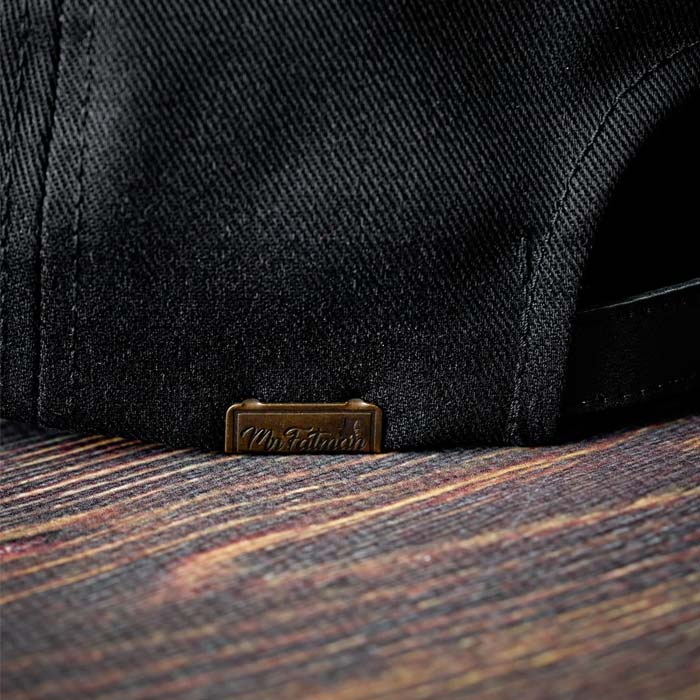 ミスターファットマン 5231002 F CHAIN STITCH BB CAP ブラック メンズ キャップ 帽子