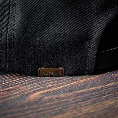 ミスターファットマン 5231002 F CHAIN STITCH BB CAP ブラック メンズ キャップ 帽子