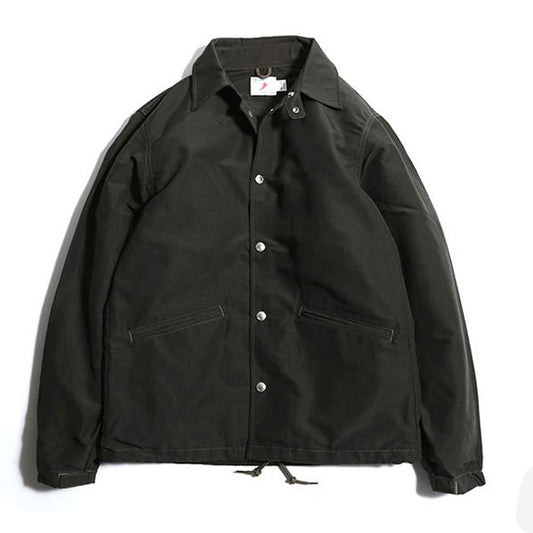 トロフィークロージング Indigo Day Spring Warm Up Jacket スプリングジャケット ノンウォッシュ OLIVE