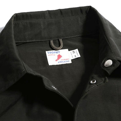 トロフィークロージング Indigo Day Spring Warm Up Jacket スプリングジャケット ノンウォッシュ OLIVE