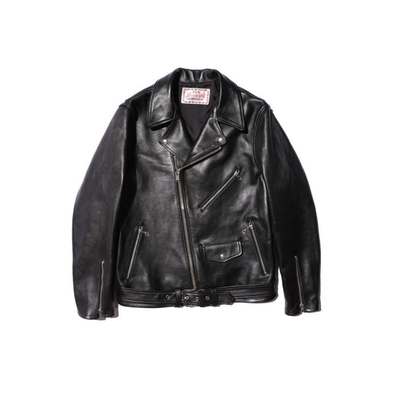 ジェラード SG71428 Rebel Jacket レベルジャケット ホースハイド セミアニリンフィニッシュブラック レザージャケット