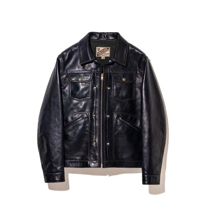 INDIGO HORSE Model 60'S DENIM ZIP JACKET ~ Spring Edition ~