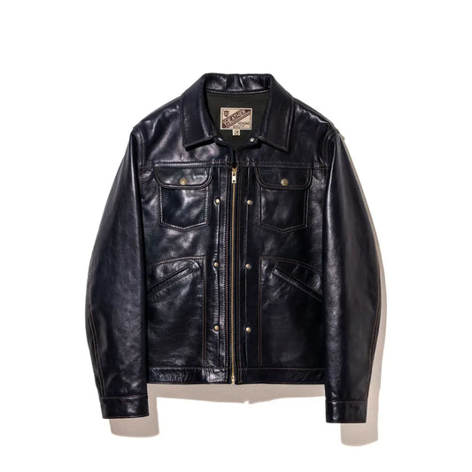 INDIGO HORSE Model 60'S DENIM ZIP JACKET ~ Spring Edition ~