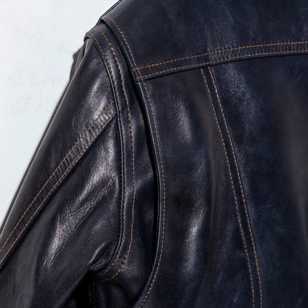 INDIGO HORSE Model 60'S DENIM ZIP JACKET ~ Spring Edition ~