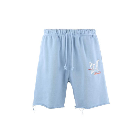 セントマイケル SM-HR8-0000-060 SWEAT SHORTS / RIBON SAINT / BLUE メンズ スウェット ショートパンツ