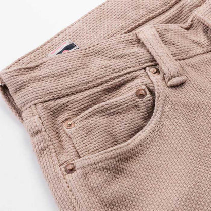 桃太郎ジーンズ MOMOTARO JEANS MPT1030M31 ヒノキ染め刺子パンツ BEI メンズ ジッ パーフライ 刺し子 デニム ジーンズ