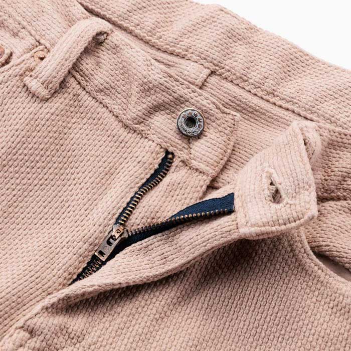 桃太郎ジーンズ MOMOTARO JEANS MPT1030M31 ヒノキ染め刺子パンツ BEI メンズ ジッ パーフライ 刺し子 デニム ジーンズ