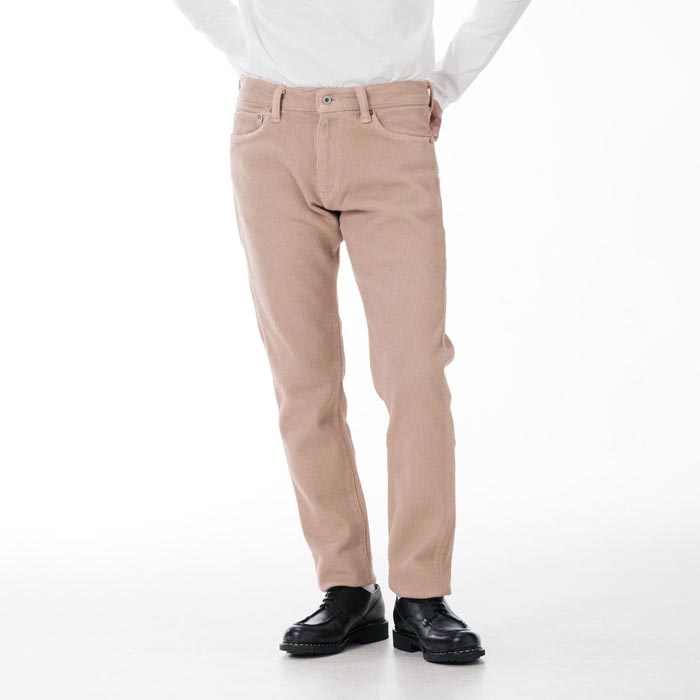 桃太郎ジーンズ MOMOTARO JEANS MPT1030M31 ヒノキ染め刺子パンツ BEI メンズ ジッ パーフライ 刺し子 デニム ジーンズ