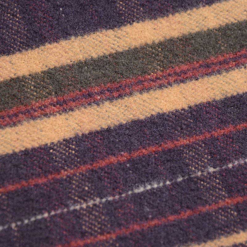 25SS デラックスウエア HV-55 JAPAN ANTIQUE COLOR ネイビーパープル メンズ 長袖 ネルシャツ 11oz