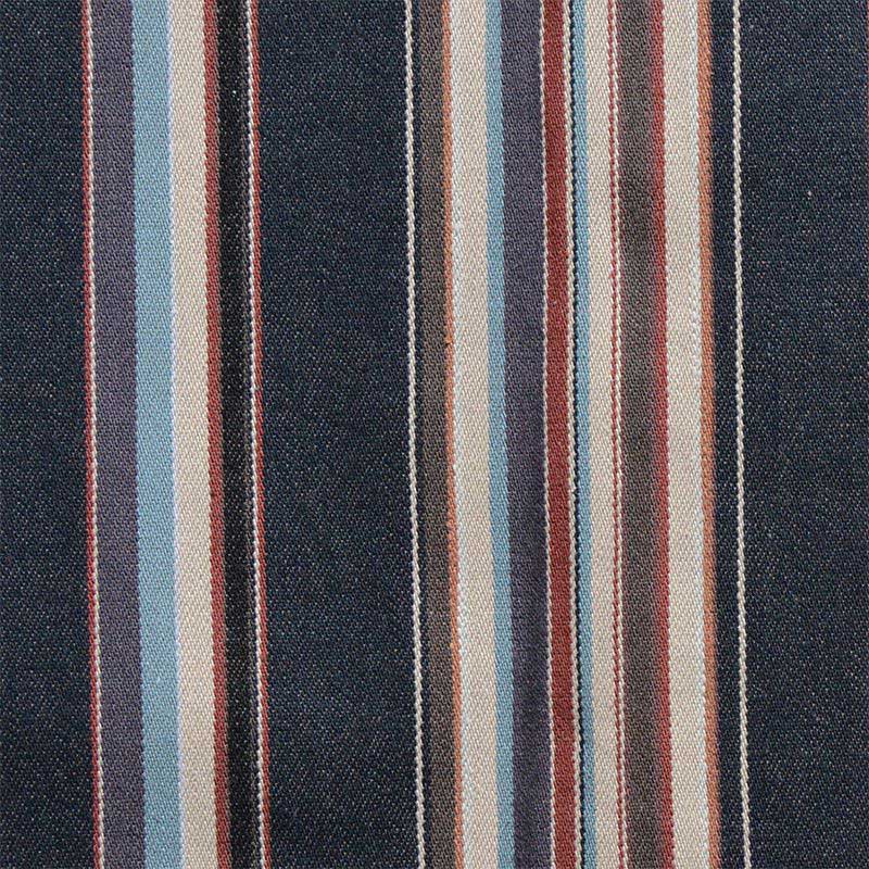 25SS デラックスウエア HV-56 NATIVE STRIPE ネイビーストライプ メンズ 長袖 ネルシャツ 10.5oz