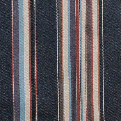 25SS デラックスウエア HV-56 NATIVE STRIPE ネイビーストライプ メンズ 長袖 ネルシャツ 10.5oz