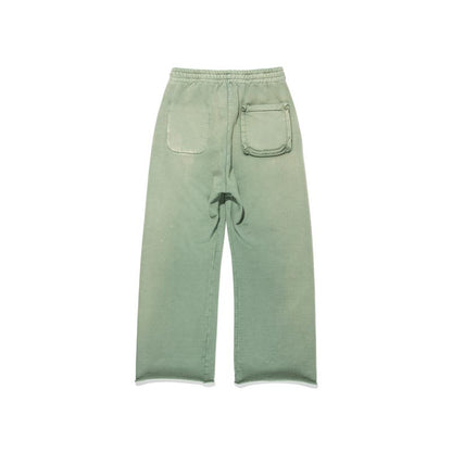 バウワウ BW251-SPA SWEATPANTS AGING グリーンエイジング メンズ スウェットパンツ