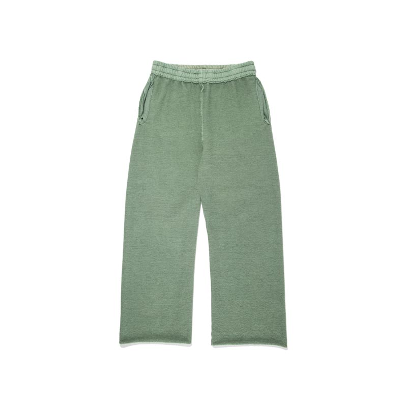 バウワウ BW251-SPA SWEATPANTS AGING グリーンエイジング メンズ スウェットパンツ