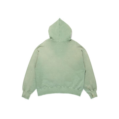 バウワウ BW251-ZHA ZIP HOODIE AGING グリーンエイジング メンズ ジップ パーカー フーディ