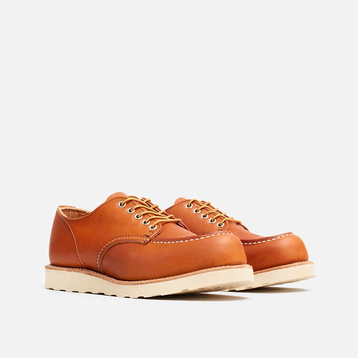 レッドウィング ICON STYLE NO.8092 Classic Moc Oxford クラシックモック オックスフォード ブラウン メンズ レザー ワーク ブーツ オロ・レガシー 短靴