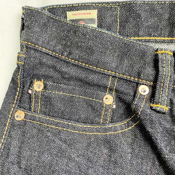 桃太郎ジーンズ×UNIQUE JEAN STORE コラボデニム 桃太郎ジーンズ 限定モデル コロポックル