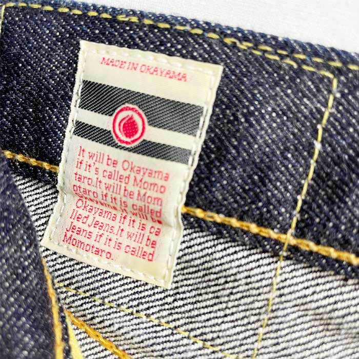 桃太郎ジーンズ×UNIQUE JEAN STORE コラボデニム 桃太郎ジーンズ 限定モデル コロポックル