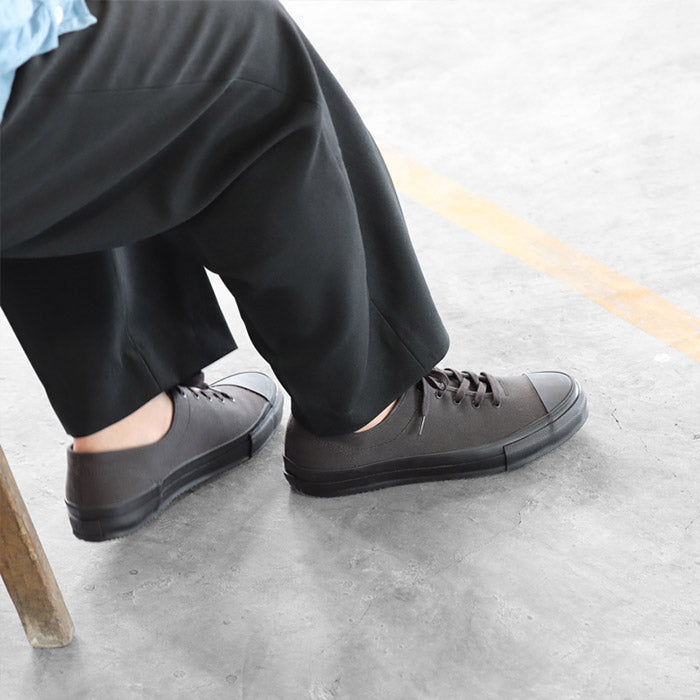 ムーンスター UBAL ユーバル レースアップシューズ キャンバスシューズ スニーカー CHARCOAL