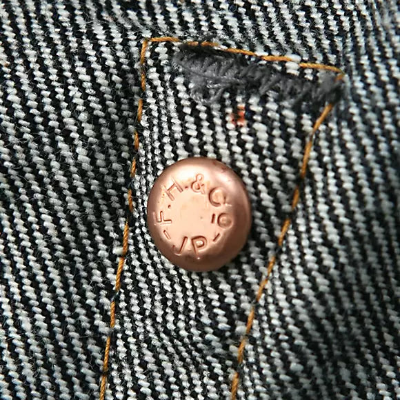 14.5oz ワイドストレート ジーンズ FN-3004