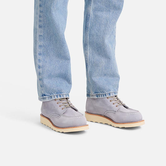 レッドウィング ICON_W STYLE NO.3300 6" Classic Moc 6インチ クラシックモック ダスティラベンダー ラフアウト レディース ブーツ