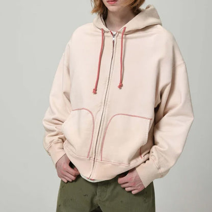 BOWWOW BWU-OFZH OVERFADED ZIP HOODIE