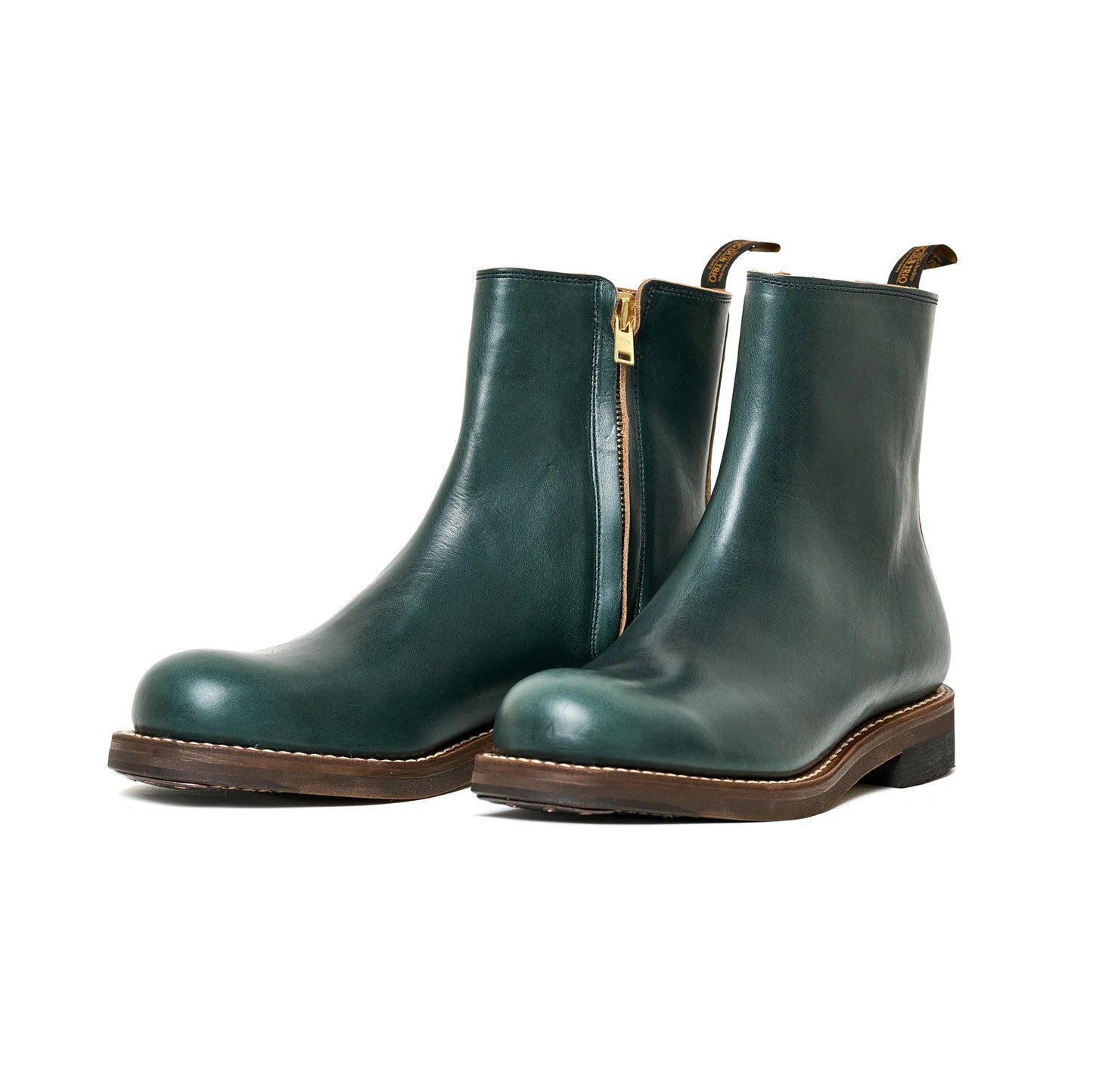 ローリングダブトリオ RDT-A14 CASPER Navy Chromexcel キャスパー ネイビー クロムエクセル メンズ レザー サイドジップ ブーツ