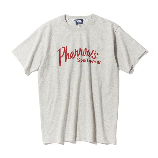フェローズ 25S-PT1 フェローズ プリントTシャツ H.グレー メンズ 半袖 カットソー ブランドロゴ