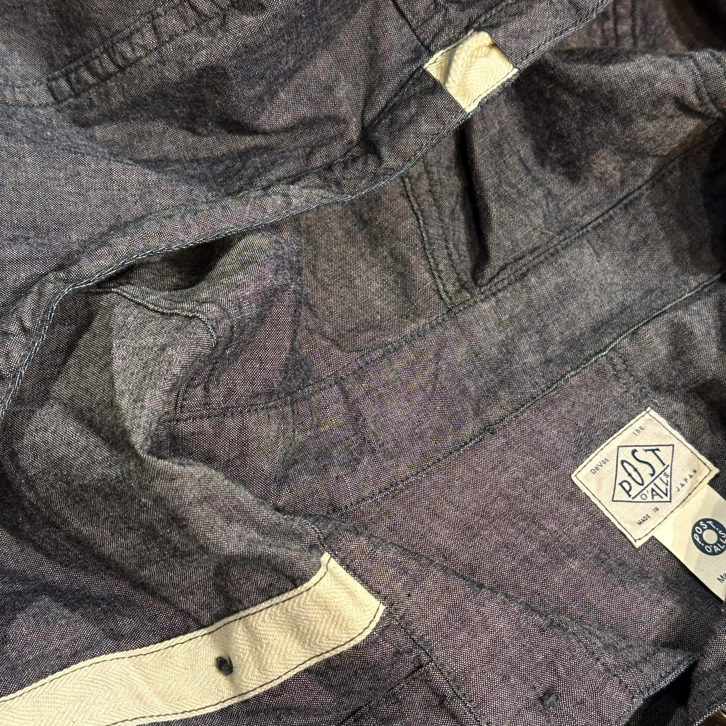 #3127-MC Town & Country Parka : medium weight chambray indigo