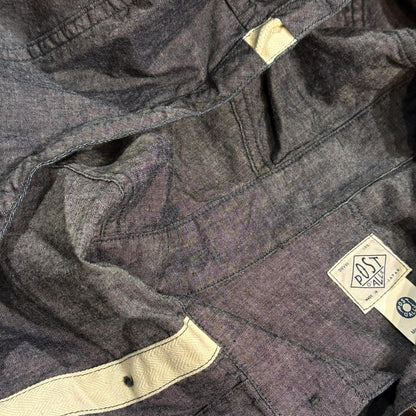 #3127-MC Town & Country Parka : medium weight chambray indigo