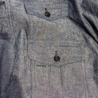 #3127-MC Town & Country Parka : medium weight chambray indigo